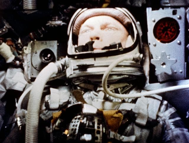 NASA image: Camera Aboard "Friendship 7" - Astronaut John Glenn - Spaceflight