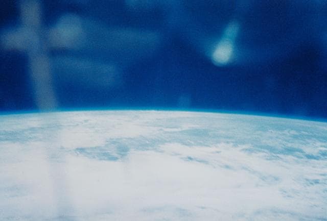 NASA image:  Carpenter - Hand Held Camera - MA7 - MSC 