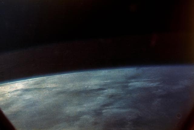 NASA image: MA-6 HAND HELD - JOHN GLENN