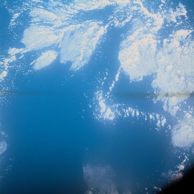 NASA image: Cloud formation over Western Atlantic Ocean north of South America 