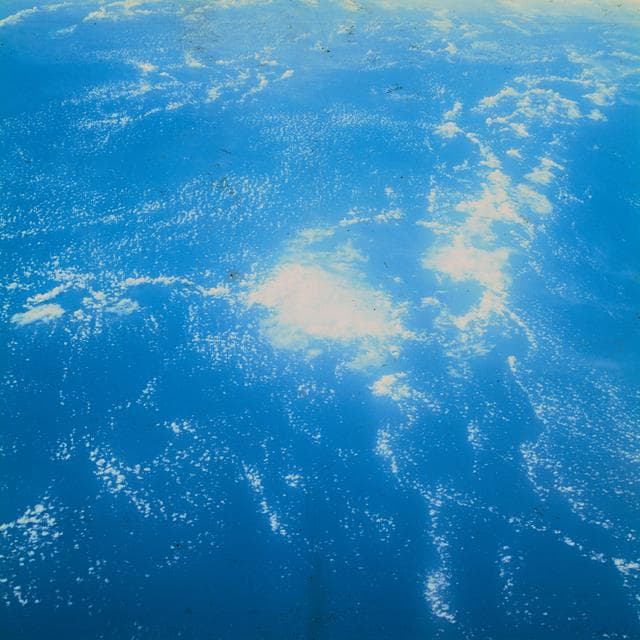 NASA image: Cumulus cloud formation over West Atlantic Ocean north of South America 
