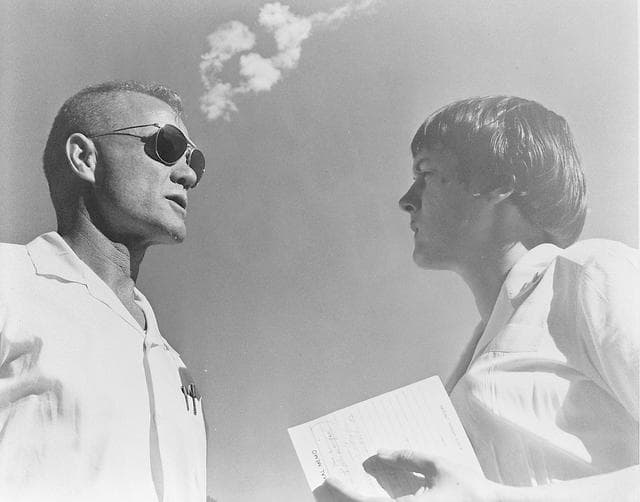 NASA image: MERCURY-ATLAS (MA)-6 - ASTRONAUT GLENN - LT. O'HARA, DELORES (DEE)