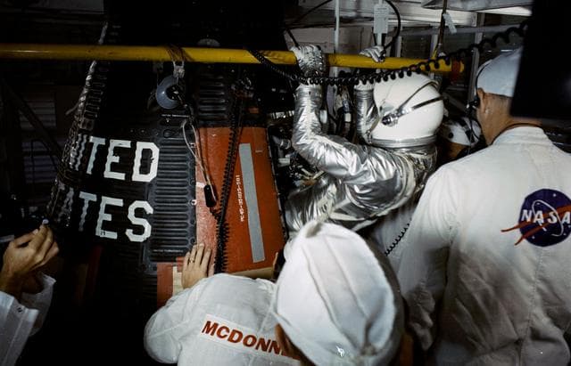 NASA image: COOPER - PRELAUNCH (MA-9)