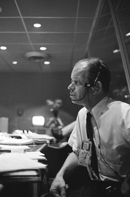 NASA image: General scenes of MCC and quarters with Colonel Powers, Walt Williams and others