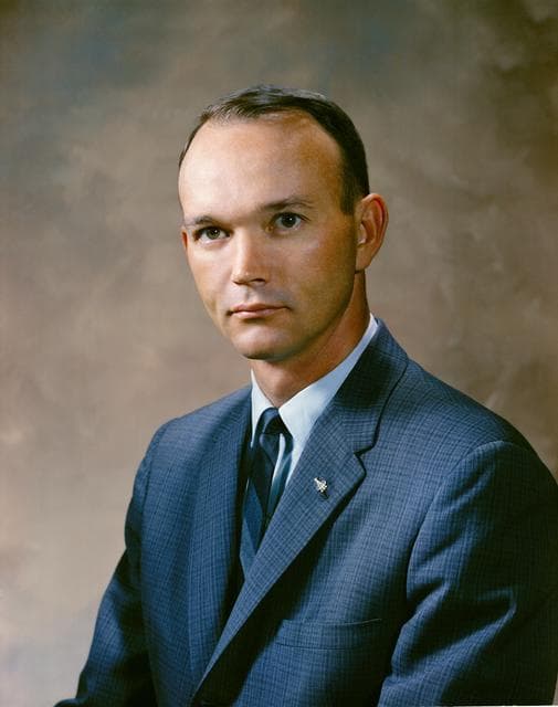 NASA image: ASTRONAUT MICHAEL COLLINS