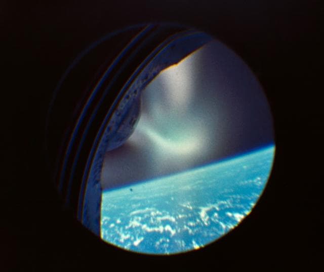 NASA image: REENTRY - GEMINI-TITAN (GT)-2 - CAPE
