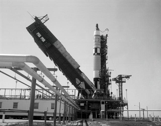 NASA image: ON PAD - GEMINI-TITAN (GT)-3 - CAPE