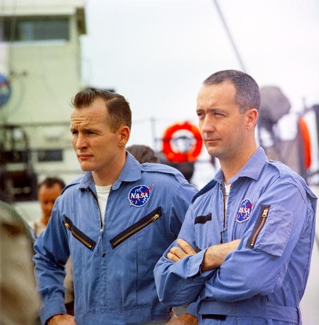 NASA image: GEMINI-TITAN (GT)-9 TEST - TRAINING - GULF OF MEXICO