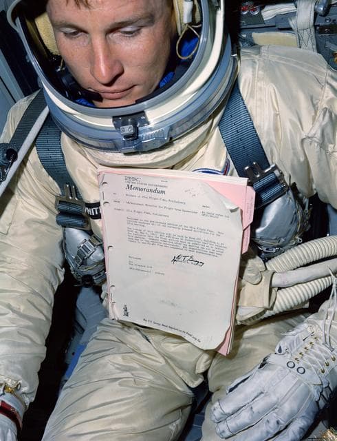 NASA image: GEMINI-TITAN (GT)-9 TEST - ASTRONAUT WHITE, EDWARD H., II - TRAINING - CAPE