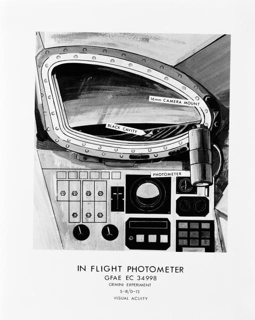 NASA image: Chart - Visual Acuity - Gemini Experiment - CA