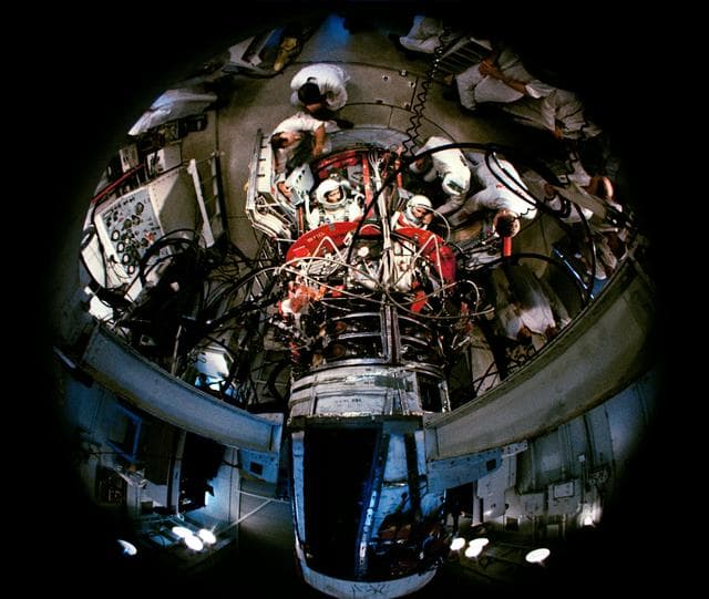 NASA image: SIMULATION - ASTRONAUT EDWARD H. WHITE II - MISC.