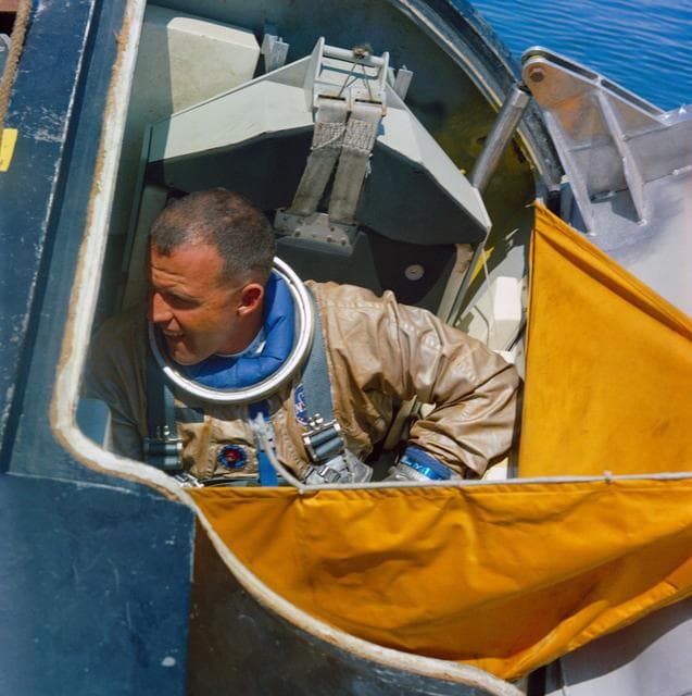 NASA image: TRAINING (WATER EGRESS) - GEMINI-TITAN (GT)-5 - PRIME CREW - GULF