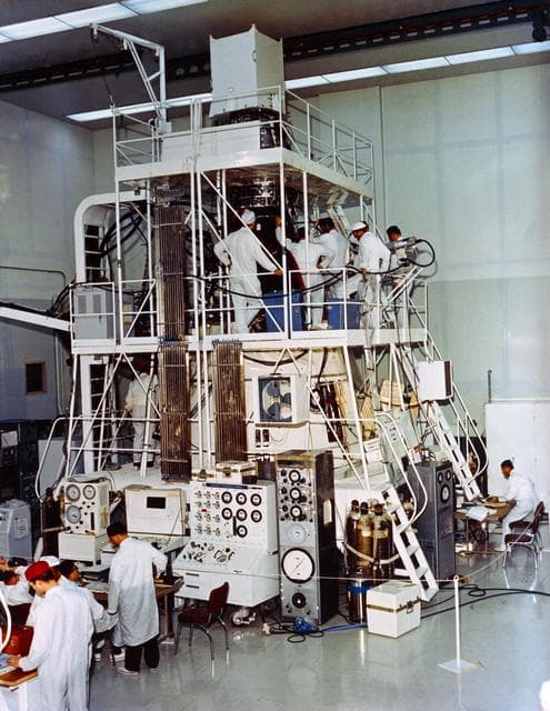 NASA image: GEMINI-TITAN (GT)-5 - STOWAGE REVIEW (MANUFACTURING) - MO