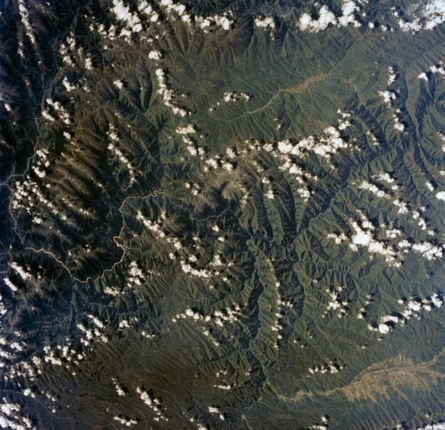 NASA image: EARTH-SKY - GEMINI-TITAN (GT)-5 (70mm Hasselblad)