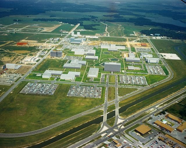NASA image: SITE I - AERIAL - MSC