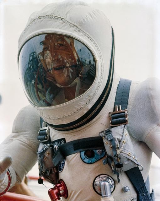 NASA image: ASTRONAUT JAMES A. LOVELL, JR.  - MISC. - GT-7 PRELAUNCH ACTIVITY
