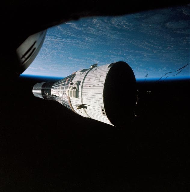 NASA image: Gemini-Titan (GT)-6 - Gemini 6 of Gemini 7 - Space Photography - Outer Space