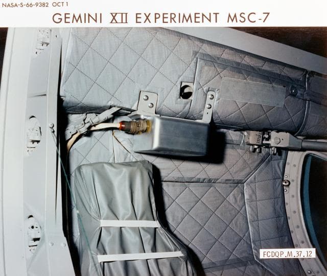 NASA image: SPECTOMETER - BREMSSTRAHLUNG - GEMINI-TITAN (GT)-XII ANALYZER PROCESSOR EXPERIMENT MSC 7 (M409) - CAPE