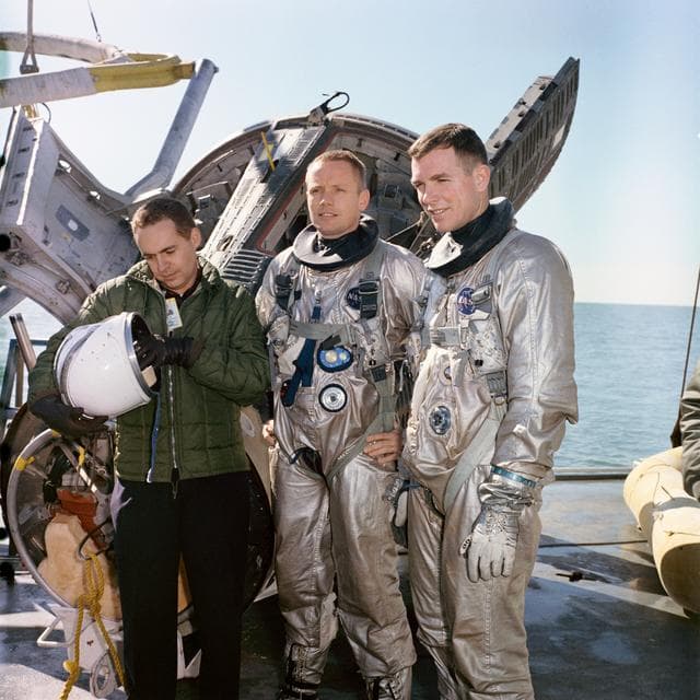NASA image: GEMINI-TITAN-8 - TRAINING - WATER EGRESS