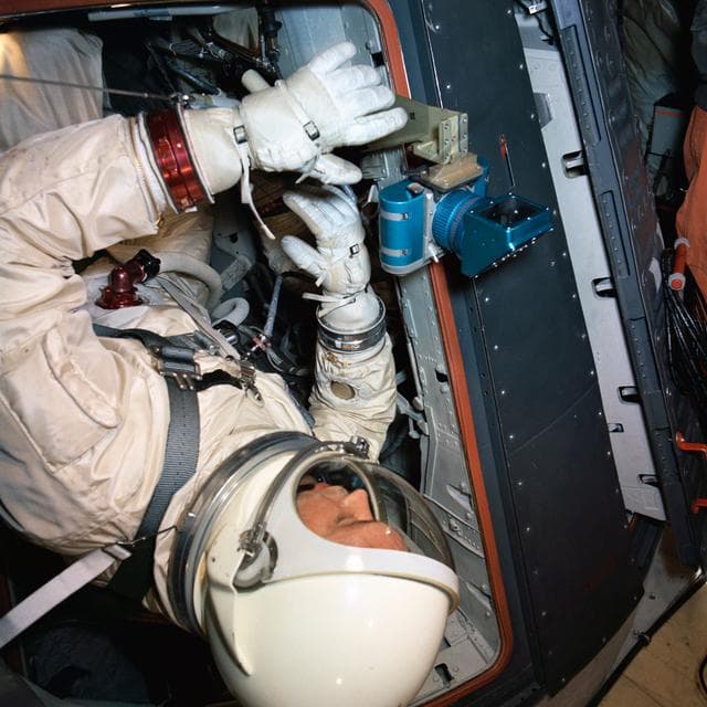 NASA image: Gemini-Titan (GT)-10 - Weightlessness Training - Wright-Patterson AFB, OH