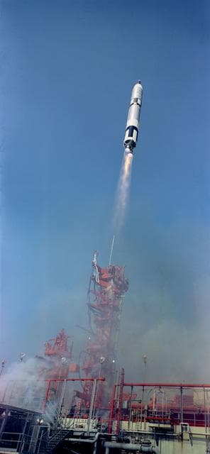 NASA image: Gemini 9 launch view