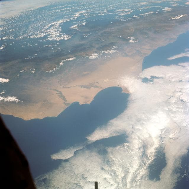 NASA image: GEMINI-TITAN (GT)-9 - EARTH-SKY VIEW - PERU - OUTER SPACE