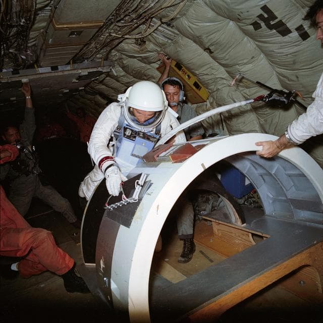 NASA image: EVA Training Weightlessness