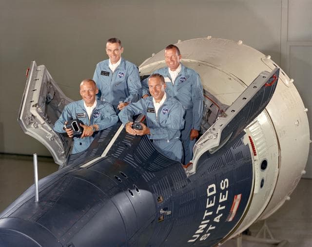 NASA image: Portrait - Gemini 12 - Prime and Backup Crews
