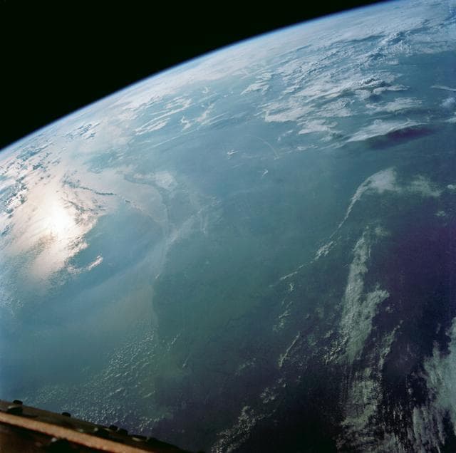 NASA image: GT-11 - EARTH SKY - US GULF COAST