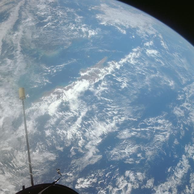 NASA image: Indonesian Islands as seen from Gemini 11 spacecraft