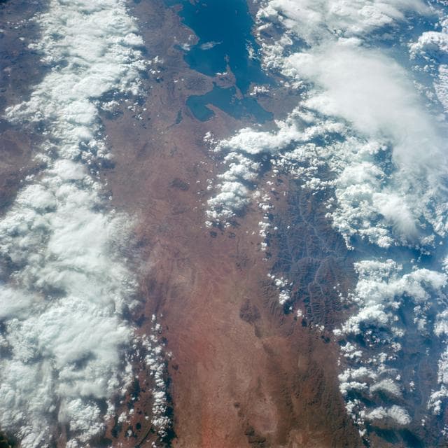NASA image: Peru, Bolivia, Chile as seen from Gemini 11
