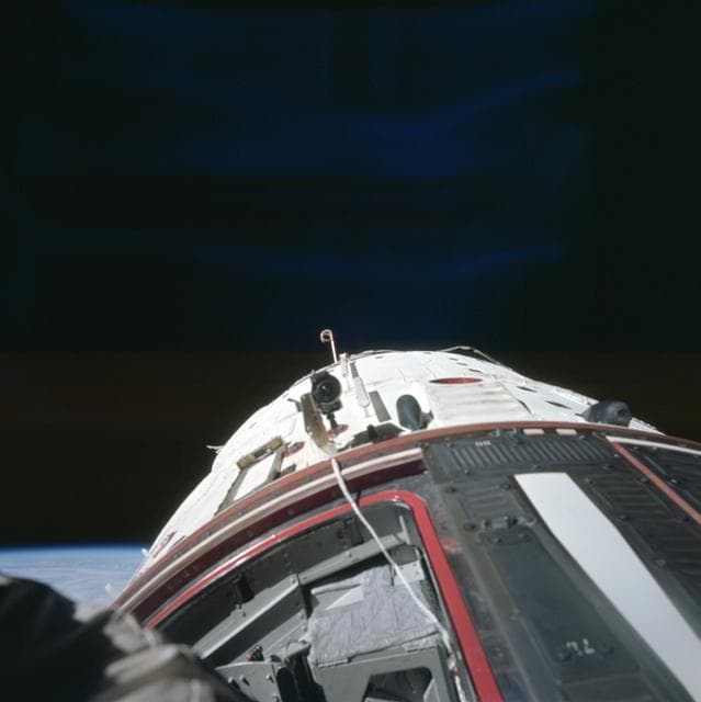 NASA image: Gemini 12 spacecraft seen during EVA