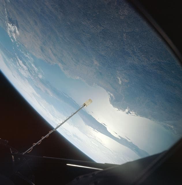 NASA image: GT-12 - EARTH SKY -  NORTHWESTERN MEXICO