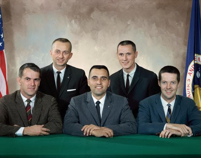 NASA image: Portrait - Scientist/Astronaut Group - MSC