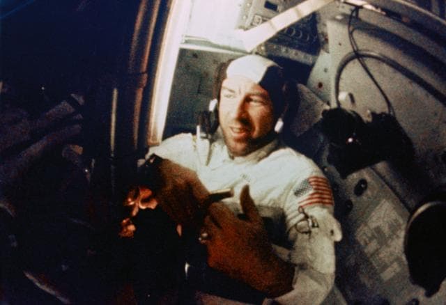 NASA image: Inflight - Apollo VIII (Crew Activities)