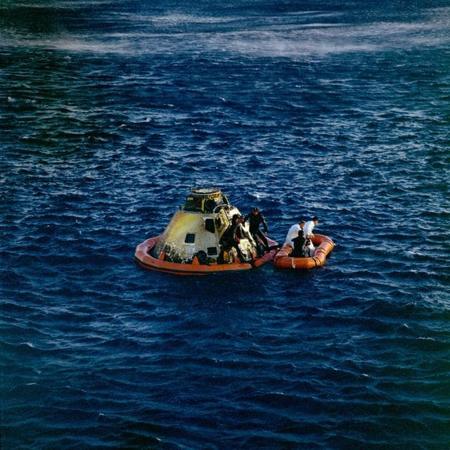 NASA image: APOLLO 10 RECOVERY