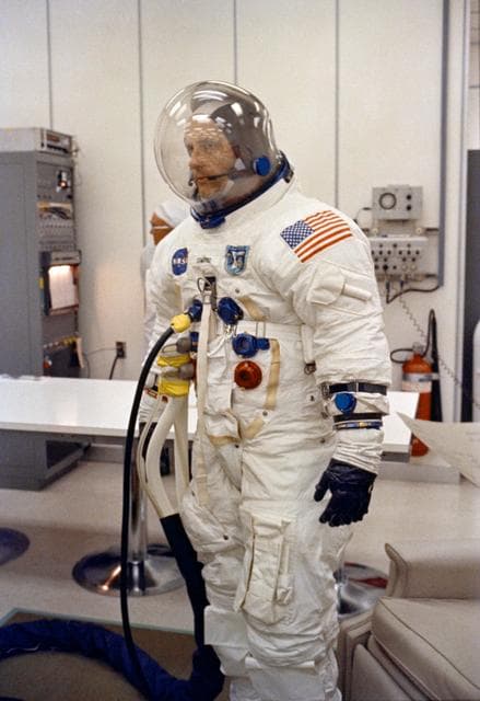 NASA image: Astronaut Thomas Stafford - Countdown Demonstration Test (CDDT) - KSC