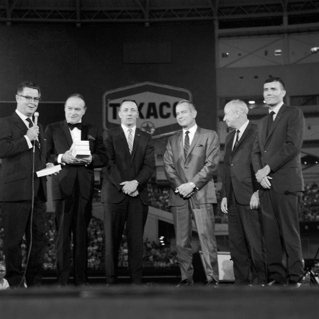 NASA image: Activities during the "Bob Hope Special" for the Ed White Memorial Benefit.