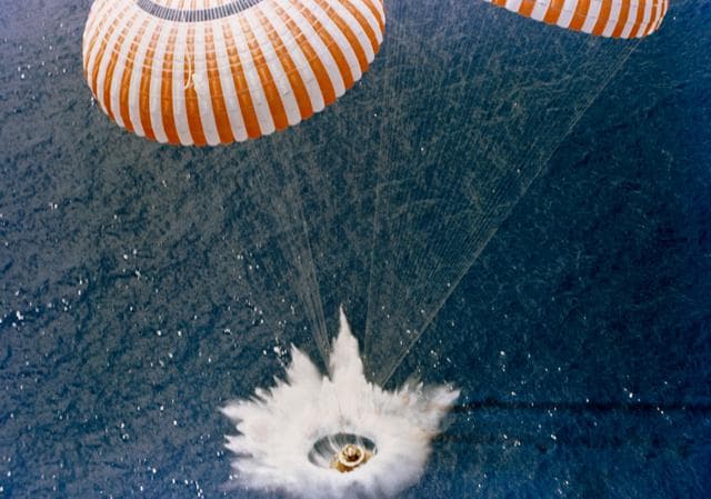 NASA image: RECOVERY - APOLLO 15