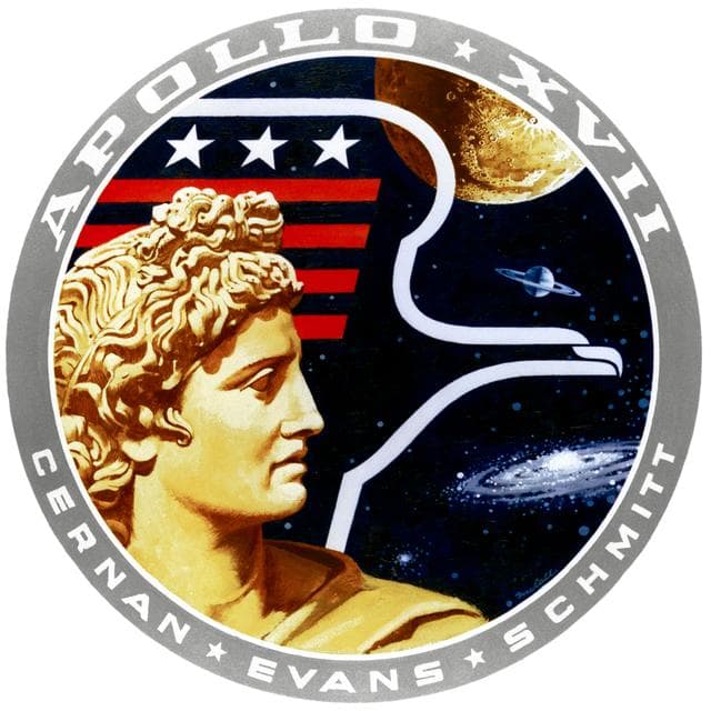 NASA image: Emblem - Apollo 17 Lunar Landing Mission
