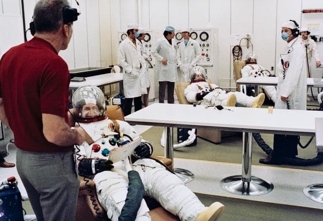NASA image: Skylab (SL)-3 Crew - KSC