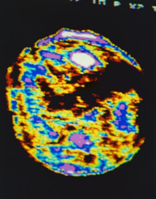 NASA image: View of coronal hole processed from television transmission of ATM