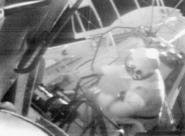 NASA image: SKYLAB (SL)-3 - TELEVISION (EXTRAVEHICULAR ACTIVITY [EVA])