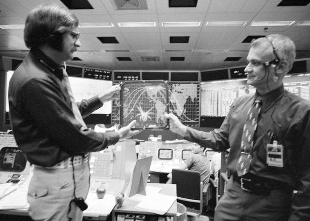 NASA image: SKYLAB III - POSTLAUNCH (JOKE)