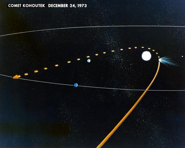 NASA image: COMET KOHAUTEK - ART CONCEPTS
