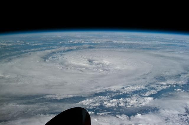 NASA image: Typhoon Angela
