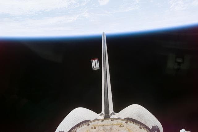 NASA image: Deployment of the PAMS-STU