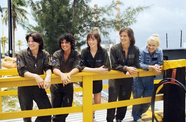 NASA image: Water Survival Training - Astronauts - JSC