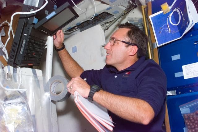 NASA image: MEFC - Walz activates the MEFC on flight day 3
