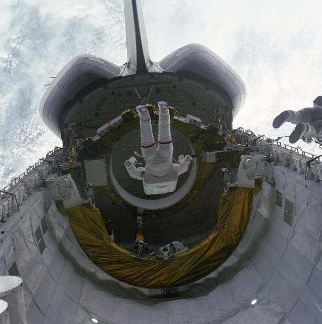 NASA image: Views of EVA performed during STS-6